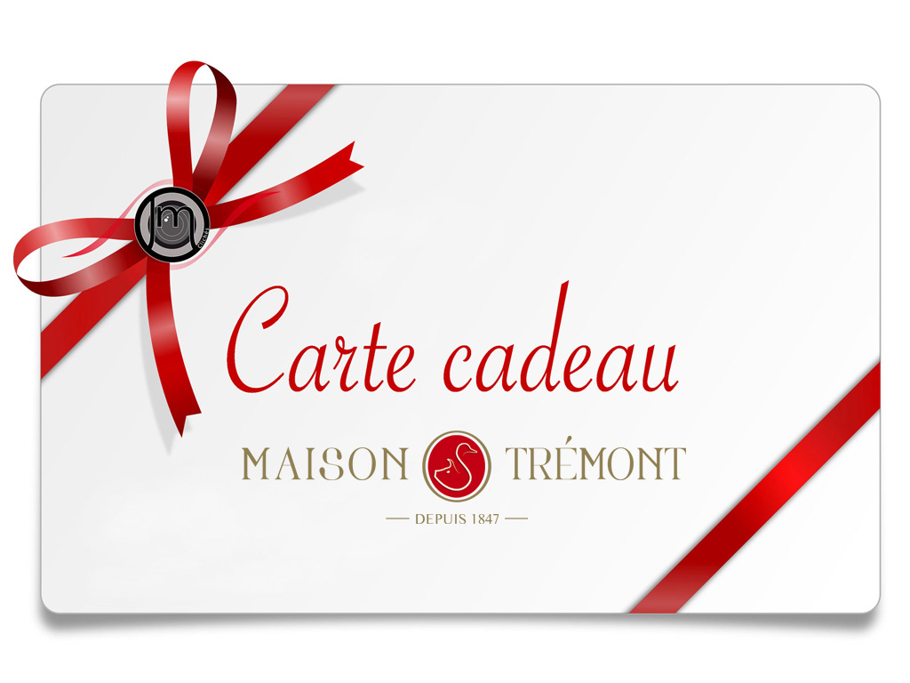 Carte cadeau - Maison Trémont